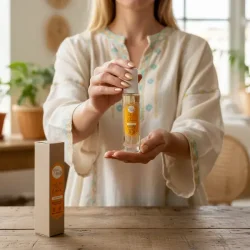 Ambre Santal �kologisk Eau de Toilette 50 ml � Varm Tr�agtig Duft