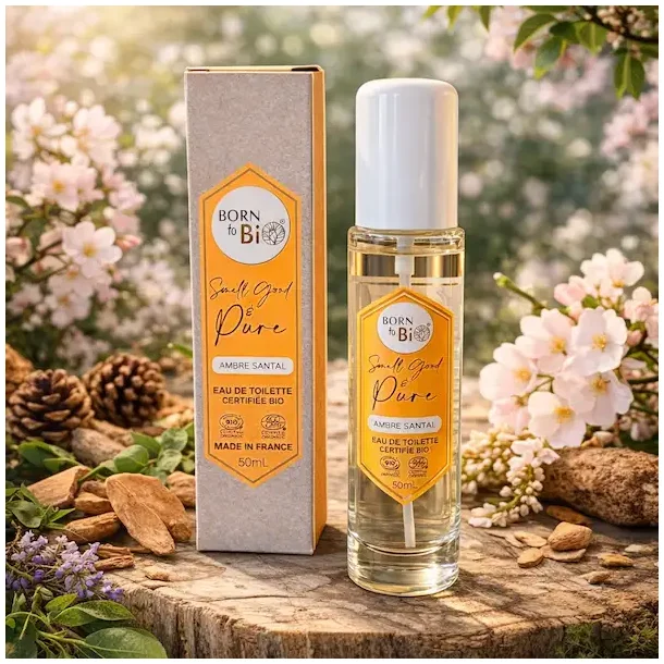 Ambre Santal �kologisk Eau de Toilette 50 ml � Varm Tr�agtig Duft