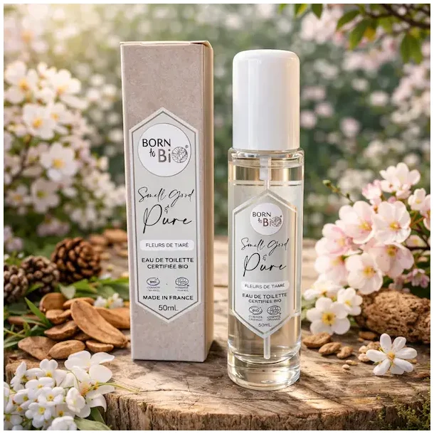 Fleurs de Tiar� �kologisk Eau de Toilette 50 ml � Eksotisk Blomsterduft