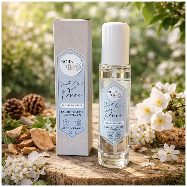 Fleurs Poudr�es �kologisk Eau de Toilette 50 ml � Pudret Blomsterduft