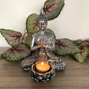 Thai Buddha Figur til Fyrfadslys eller Kugler | Ml 20,5 cm