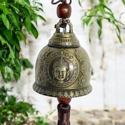 Buddha Klokke for Lykke og Harmoni  Skab Ro og Balance i Dit Liv