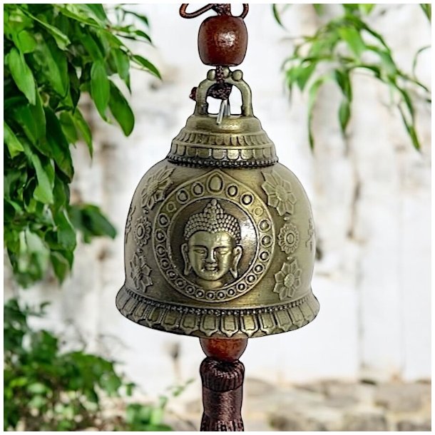 Buddha Klokke for Lykke og Harmoni  Skab Ro og Balance i Dit Liv