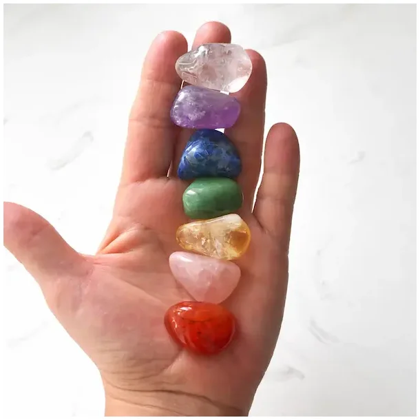7 Chakra Krystals�t i Gave�ske - H�j Kvalitet til Energi og Balance
