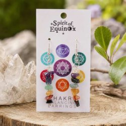7 Chakra �reringe | �gte Krystaller &amp; Natursten