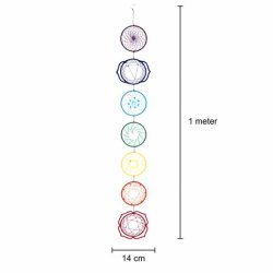 7 chakra v�goph�ng i Manlagosi tr�, 1 meter langt og 14 cm bredt