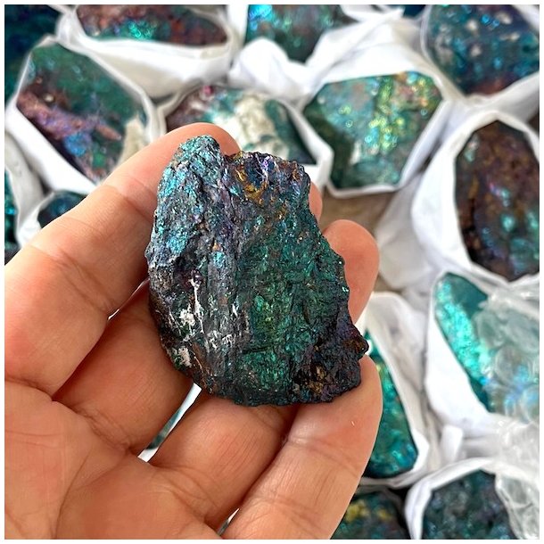 R Chalcopyrit | Pfuglesten | Ml 4 - 5 cm