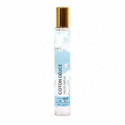 Coton D�lice Eau de Parfum 30 ml p� hvid baggrund &ndash; bl�d og feminin fransk blomsterparfume med moskus og frugtige noter.