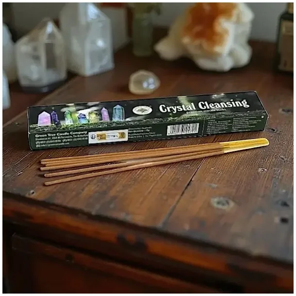 Crystal Cleansing Rgelse  Hndrullet Rgelse til Energi og Meditation