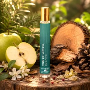 Cuir de Verger unisex eau de parfum med spr�dt �ble, cedertr� og varm musk i elegant naturligt parfumemilj�