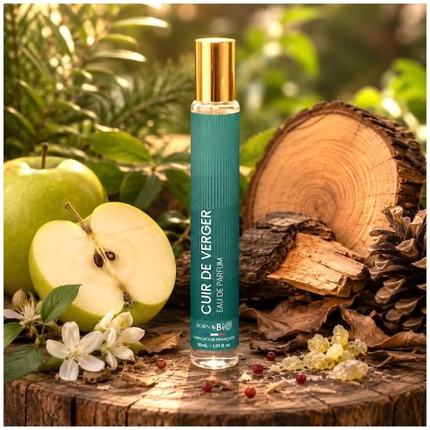 Cuir de Verger unisex eau de parfum med spr�dt �ble, cedertr� og varm musk i elegant naturligt parfumemilj�