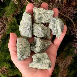 Diopsid r�, M�l 3 - 4 cm 