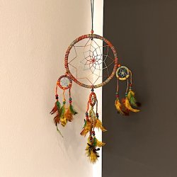 Regnbuefarvet Drmmefanger  55 cm Sknhed, Harmoni og Positiv Energi