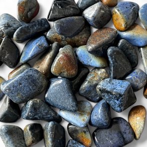 Dumortierit lommesten - B Kvalitet | Ml ca. 2,5 - 3 cm