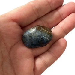 Dumortierit lommesten - B Kvalitet | Ml ca. 2,5 - 3 cm