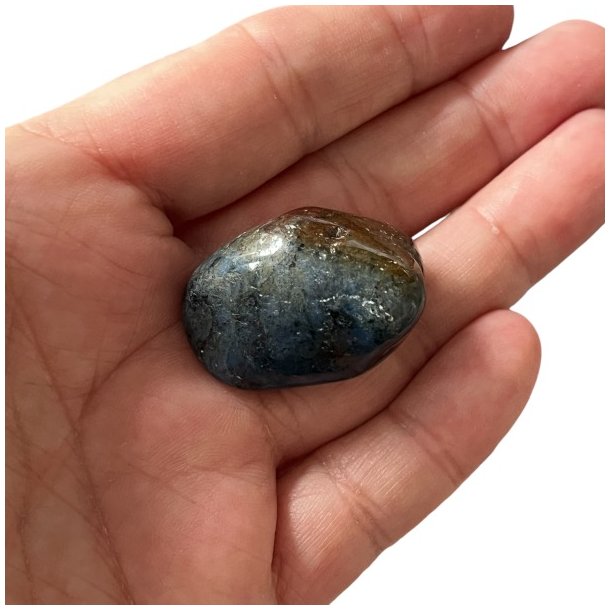 Dumortierit lommesten - B Kvalitet | Ml ca. 2,5 - 3 cm