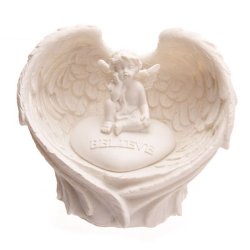 Engle figurer med LED lys