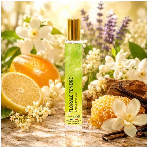 Florale Tendre Eau de Parfum 30 ml med citrus, hvide blomster og vanilje.