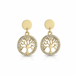 Forgyldte �restikker med Tree of Life � Spirituel Harmoni