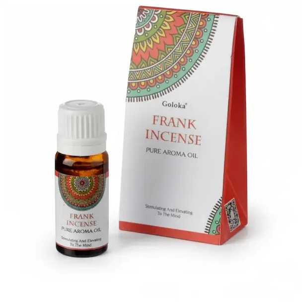 L�kker ren aromaolie med Frank Incense, indhold 10 ml