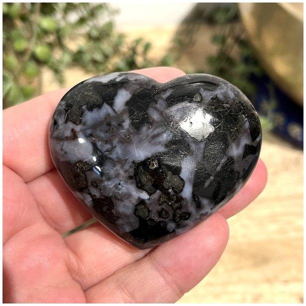 Hjerte indigo gabbro