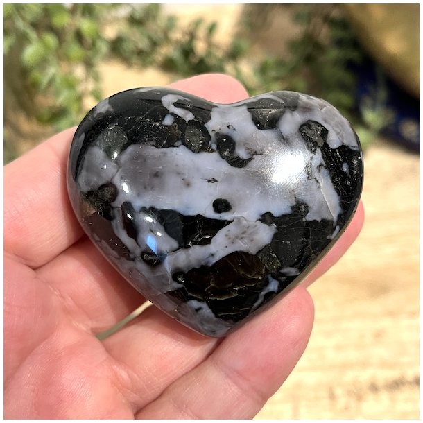 Hjerte indigo gabbro