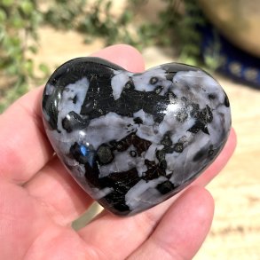 Hjerte indigo gabbro