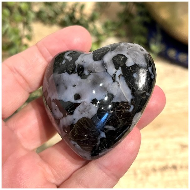 Hjerte indigo gabbro