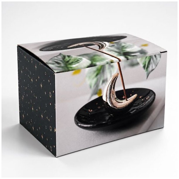 Elegant gave�ske til sort m�ne r�gelsesholder