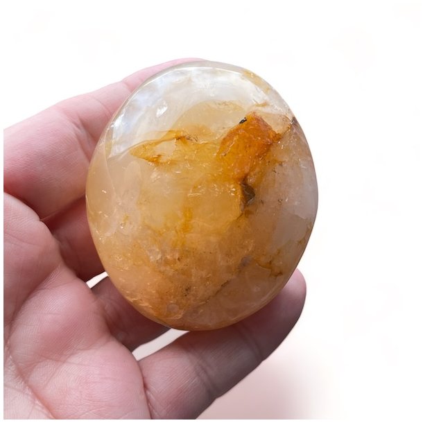 Golden healer palmstone/hndsten | Ml  6 x 5,2 cm