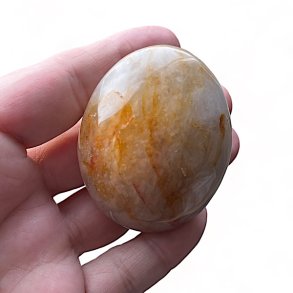 Golden healer palmstone/hndsten | Ml  5,5 x 4,5 cm