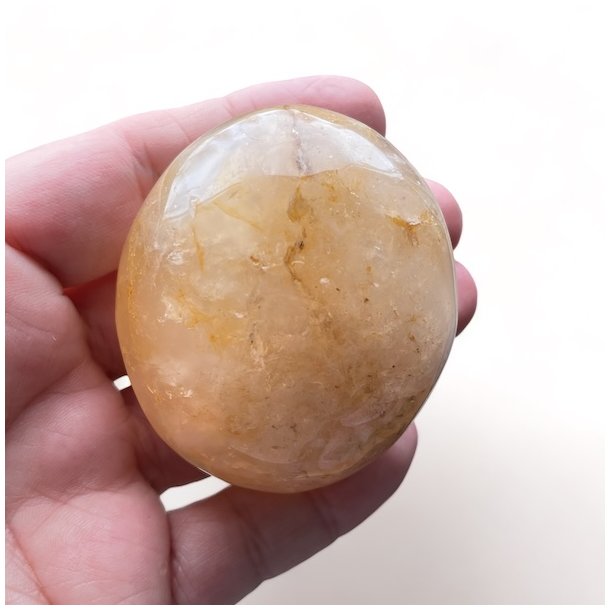 Golden healer palmstone/hndsten | Ml  6 x 5,2 cm