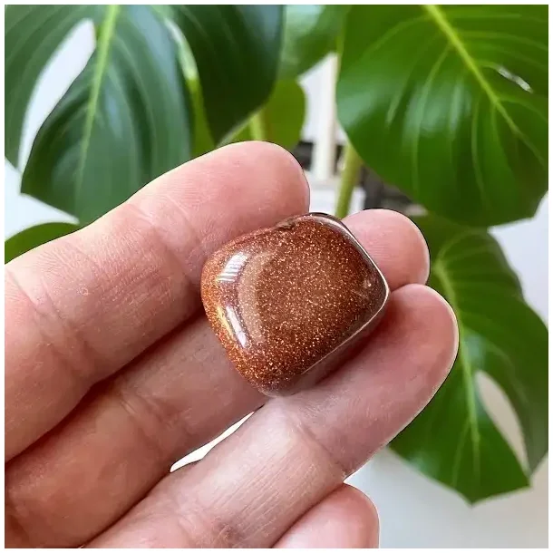 Goldstone | Lommesten | M�l 2 - 3 cm 