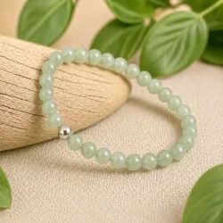 Gr�n Aventurin armb�nd 6 mm krystalarmb�nd