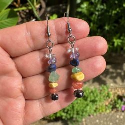 7 Chakra �reringe | �gte Krystaller &amp; Natursten