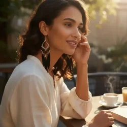 Smukke hndlavede spirituelle boheme reringe med gte sorte fjer og perler, ml 10 cm