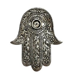 Hamsa Hnd Rgelsesholder  Smukt Design med Spirituel Symbolik
