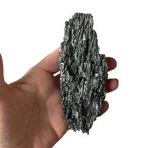 Unik Heksekost (Siliciumcarbid) � En Energetisk Krystal | M�l: 12,3 x 4,7 cm | 148 g 