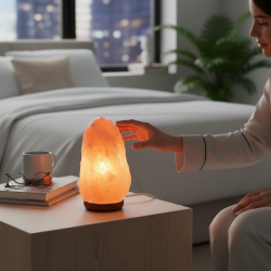 Himalayasalt lamper, vgt 1,5 - 2 kg, 18 - 20 cm