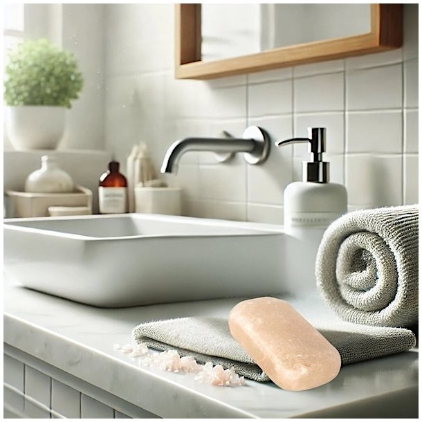 Himalaya Salt Sbebar  Naturlig hudpleje med 84 mineraler, 250 g