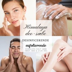 Himalaya Salt Sbebar  Naturlig hudpleje med 84 mineraler, 250 g