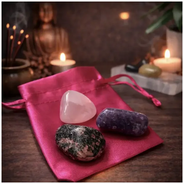 Hjertefred Krystals�t � St�tte til f�lelsesm�ssig heling og selvk�rlighed