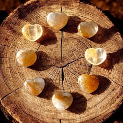 Smukke Hjerter i Golden Healer  Lysende Balance 35 mm