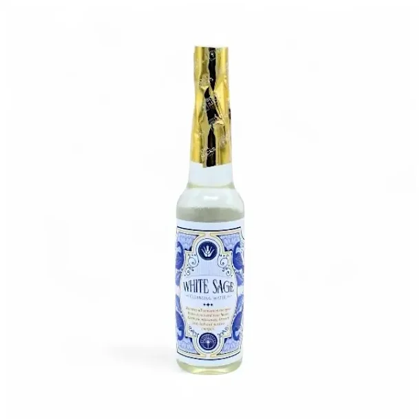 White Sage Cleansing Water 221 ml � rensende vand med hvid salvie til aura og hjem