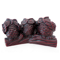 Ikke se, hre, tale figur med ugler