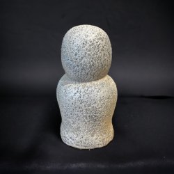 Naturskn Jizo figur 15 cm