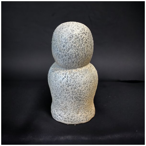 Naturskn Jizo figur 15 cm