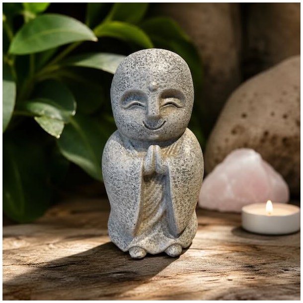 Jizo Figur 15 cm Buddhistisk Beskyttelse