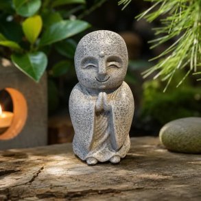 Jizo Figur 15 cm Buddhistisk Beskyttelse