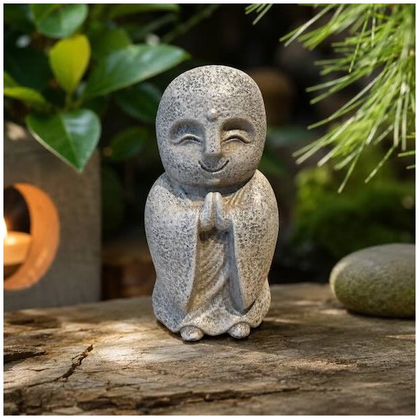 Jizo Figur 15 cm Buddhistisk Beskyttelse